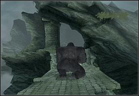 Approach and destroy the gate, but remember to throw away column lying on it first - Kong - Walkthrough - Peter Jacksons King Kong - Game Guide and Walkthrough