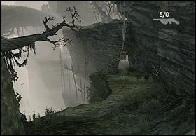 Move ahead, until youll reach wide area (screenshot) - The Canyon - Walkthrough - Peter Jacksons King Kong - Game Guide and Walkthrough