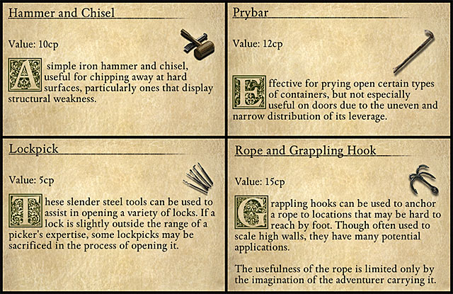 There are items in the game that can be very helpful for those with too low level of a specific ability - Exploring locations - Game world - Pillars of Eternity - Game Guide and Walkthrough