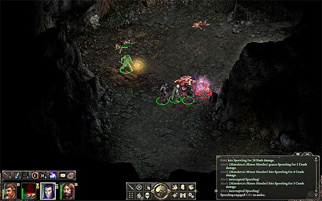 Kill the two sporelings at the sea cave in the Anslogs Compass - Side quests in Gilded Vale - Gilded Vale M4 - Pillars of Eternity - Game Guide and Walkthrough
