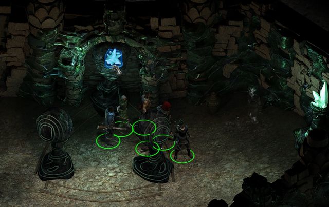 From the small altar, collect the Gleaming adra fragment. - Side quests in Endless Paths of Od Nua - Endless Paths of Od Nua - descriptions and maps of all the dungeon levels - Pillars of Eternity - Game Guide and Walkthrough