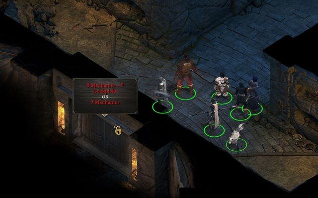 Thanks to high Mechanics, you can avoid crossing the entire temple. - Side quests in Dyrford Village - Village M29 - Pillars of Eternity - Game Guide and Walkthrough