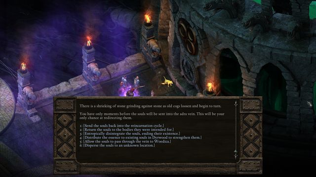The second decision concerns the souls collected by Thaos - Endings - Pillars of Eternity - Game Guide and Walkthrough