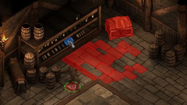 Make sure that you disarmed all the traps before taking the liquor. - A Lovely Drop - side quest - Stalwart Village M1 - description and map of the location - Pillars of Eternity - Game Guide and Walkthrough