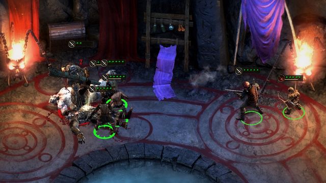If you decide to fight, try to block the enemies so that they wont have access to your ranged fighters. - The Ogre Matron - main quest - Stalwart Village M1 - description and map of the location - Pillars of Eternity - Game Guide and Walkthrough