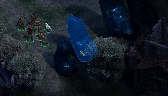 The last task will be touching the finger of the adra monument in your stronghold. - The Grey Sleeper - side quest - Longwatch Falls M3 - description and map of the location - Pillars of Eternity - Game Guide and Walkthrough