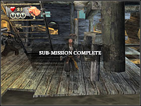 Once you've taken the pendant, you may proceed with taking down enemy units (#1) - Mission 11 - part 3 - Mission 11 - Shipwreck City - Pirates of the Caribbean: At Worlds End - Game Guide and Walkthrough