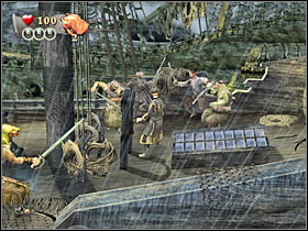 You will have to keep hitting the monsters for about a minute - Final mission - part 2 - FINAL MISSION - Maelstrom - Pirates of the Caribbean: At Worlds End - Game Guide and Walkthrough