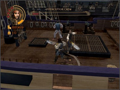 The beginning is easy, provided you keep moving, making sure no crewmember gets pinned by the pirates - Broadsides - Missions - Pirates of the Caribbean: Legend of Jack Sparrow - Game Guide and Walkthrough