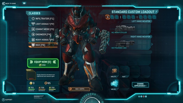 Anybody mentioned the Ironman? - Max - Character classes - PlanetSide 2 - Game Guide and Walkthrough