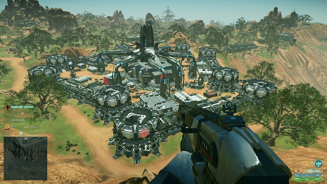 This is some fortress. - Types of bases - Territories and seizing territories - PlanetSide 2 - Game Guide and Walkthrough