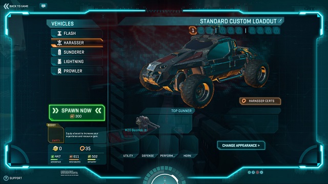 A combat vehicle worth its salt. - Vehicles and aircraft independent of the faction - Means of transport - PlanetSide 2 - Game Guide and Walkthrough