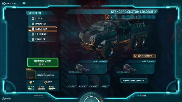 Just perfect for day-long trips. - Vehicles and aircraft independent of the faction - Means of transport - PlanetSide 2 - Game Guide and Walkthrough