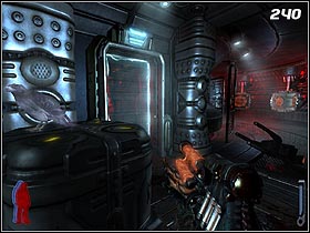 In the next corridor you'll see two force fields, protecting the access to the small niches in the walls - Jen - Walkthrough - Prey - Game Guide and Walkthrough