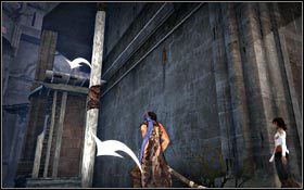 Go over the crack using the ivy - Ruined Citadel - King's Gate - Ruined Citadel - Prince of Persia - Game Guide and Walkthrough