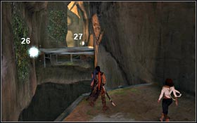 Next Light Seeds are situated in the corridor leading to the Cave - The Vale - The Cauldron - Light Seeds - The Vale - Prince of Persia - Game Guide and Walkthrough