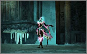 Elika is temporarily immobilized the Concubine, one of the Ahriman's bosses - Royal Palace - The Cavern - Royal Palace - Prince of Persia - Game Guide and Walkthrough