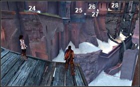 To collect 23 you will have to run the route to the top of the tower again - Ruined Citadel - The Windmills - Light Seeds - Ruined Citadel - Prince of Persia - Game Guide and Walkthrough