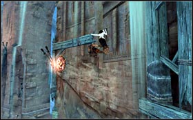 When it's all over, jump onto the red Power Plate - Ruined Citadel - Hunter's Lair - Ruined Citadel - Prince of Persia - Game Guide and Walkthrough