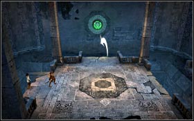 Find green Power Plate and jump onto it - City of Light - Queen's Tower - City of Light - Prince of Persia - Game Guide and Walkthrough