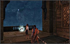 You will have to bounce off one of side walls to obtain 20 - City of Light - Queen's Tower - Light Seeds - City of Light - Prince of Persia - Game Guide and Walkthrough
