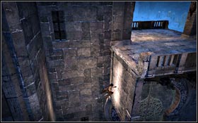 Defeat your opponent and use the wall to go to a higher level - City of Light - Tower of Ormazd - City of Light - Prince of Persia - Game Guide and Walkthrough