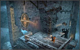 Go to another platform and turn the windlass - City of Light - Tower of Ahriman - City of Light - Prince of Persia - Game Guide and Walkthrough