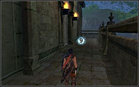 You can find 8 and 9 while running around the tower - City of Light - Tower of Ahriman - Light Seeds - City of Light - Prince of Persia - Game Guide and Walkthrough