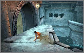 Wait until the tentacles hide in the wall and start running on the wall - City of Light - City of Light - City of Light - Prince of Persia - Game Guide and Walkthrough