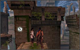 Collect the Light Seeds from the place of the battle and use the blue ring - City of Light - City of Light - Light Seeds - City of Light - Prince of Persia - Game Guide and Walkthrough