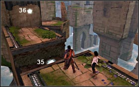 Move to a place where the entrance to the Warrior's Fortress is situated - City of Light - City of Light - Light Seeds - City of Light - Prince of Persia - Game Guide and Walkthrough