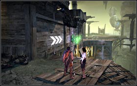 Green Power Plate is situated near the exit from the corridor leading to Cauldron - The Vale - Construction Yard - The Vale - Prince of Persia - Game Guide and Walkthrough