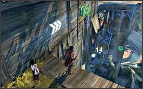 Collect number 14 after jumping onto the green Power Plate situated by the corridor leading to the Cauldron - The Vale - Construction Yard - Light Seeds - The Vale - Prince of Persia - Game Guide and Walkthrough