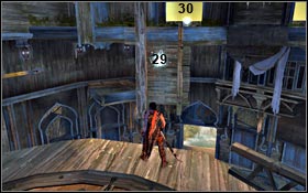 After collecting 28 use the elevator and jump to the exit of the chamber - The Vale - Heaven's Stairs - Light Seeds - The Vale - Prince of Persia - Game Guide and Walkthrough