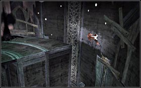 After the first part of the battle jump on the red Power Plate - The Vale - The Observatory - The Vale - Prince of Persia - Game Guide and Walkthrough