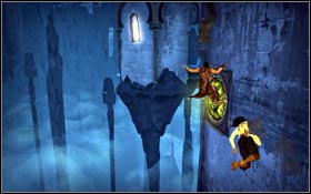 When you use another ring, you will be moved to the central part of the gardens - Royal Palace - Royal Gardens - Royal Palace - Prince of Persia - Game Guide and Walkthrough