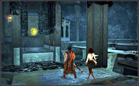 The upper one on the right once according to the movement of clock's hands - Royal Palace - Royal Gardens - Royal Palace - Prince of Persia - Game Guide and Walkthrough
