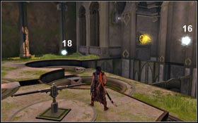 12,13,14 and 15 should be reached from the platform situated above the garden - Royal Palace - Royal Gardens - Light Seeds - Royal Palace - Prince of Persia - Game Guide and Walkthrough