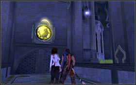 21 and 22 collect by bouncing off between the wall of annex and the nearest pillar which stands by the wall - Royal Palace - Royal Gardens - Light Seeds - Royal Palace - Prince of Persia - Game Guide and Walkthrough