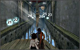Light Seeds from 21 to 26 are situated in the corridor leading to Coronation Hall - Royal Palace - Spire of Dreams - Light Seeds - Royal Palace - Prince of Persia - Game Guide and Walkthrough