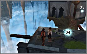 At the exit of the tower there is a tall column - Royal Palace - Spire of Dreams - Light Seeds - Royal Palace - Prince of Persia - Game Guide and Walkthrough