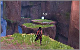 Collect Light Seeds from 34 to 38 by walking on narrow footbridges - Royal Palace - Spire of Dreams - Light Seeds - Royal Palace - Prince of Persia - Game Guide and Walkthrough