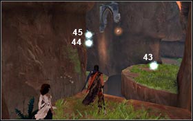 41 and the other ones - in the corridor leading to the Reservoir - Royal Palace - Spire of Dreams - Light Seeds - Royal Palace - Prince of Persia - Game Guide and Walkthrough