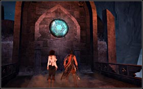 After destroying the door jump onto the yellow Power Plate - Royal Palace - Palace Rooms - Royal Palace - Prince of Persia - Game Guide and Walkthrough