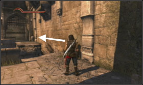 Once you reach the end of the fissure, move the analog stick left and perform a jump - Walkthrough - The Ramparts - Walkthrough - Prince of Persia: The Forgotten Sands - Game Guide and Walkthrough