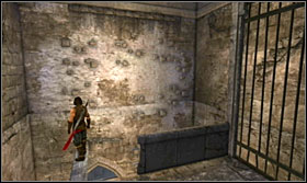 Jump off the last beam, go through the door - Walkthrough - The Fortress - Walkthrough - Prince of Persia: The Forgotten Sands - Game Guide and Walkthrough