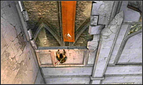 Wallrun to the last pole and for it, jump to the hole in the wall - Walkthrough - The Palace Courtyard - Walkthrough - Prince of Persia: The Forgotten Sands - Game Guide and Walkthrough