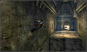 After you get out of the portal, head forward - Walkthrough - The Treasure Vault - Walkthrough - Prince of Persia: The Forgotten Sands - Game Guide and Walkthrough
