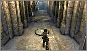 You will find yourself in a narrow corridor - Walkthrough - The Stables - Walkthrough - Prince of Persia: The Forgotten Sands - Game Guide and Walkthrough