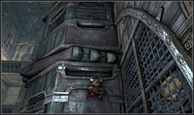 Wait for the spikes to be at the very bottom and jump to the other side - Walkthrough - The Works - Walkthrough - Prince of Persia: The Forgotten Sands - Game Guide and Walkthrough